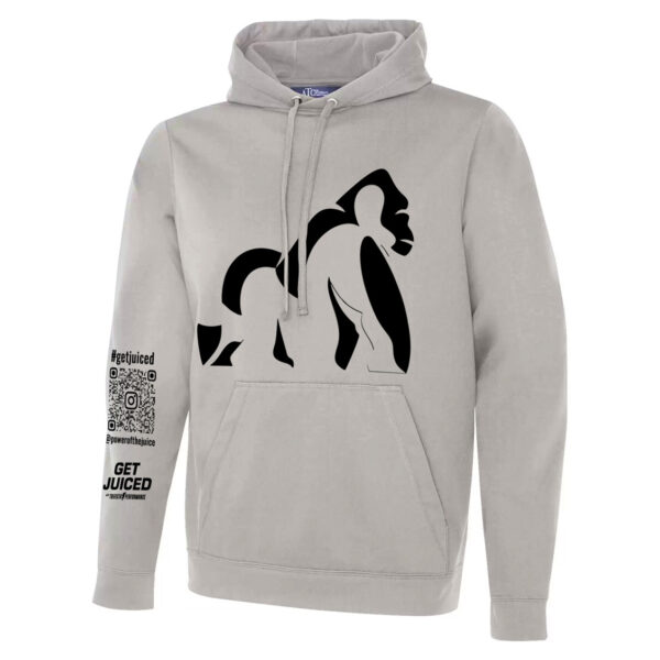 Silverback® Silver Hooded Sweatshirt